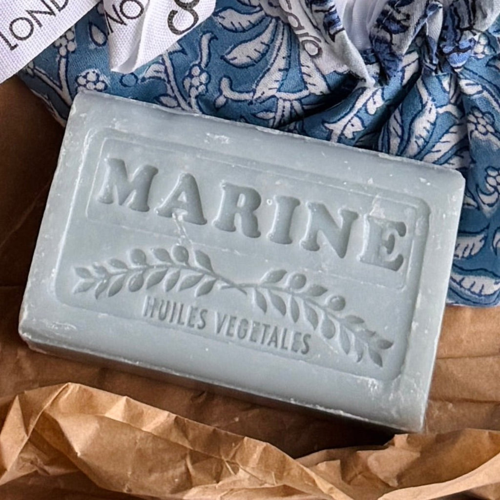 bar or blue marine marseilles soap